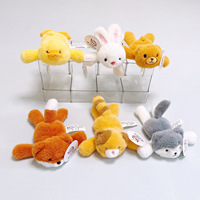 Mainan Hewan Bulu Mini Stok Tersedia, Boneka Mini Lembut Bisa Diremas, OEM ODM untuk Hadiah Anak, Bersertifikat CE