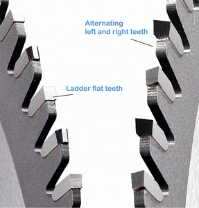 Lưỡi cưa tròn công nghiệp 300mm 72 răng, thiết kế Freud Leitz, hàn liền, trực tiếp từ nhà máy, dùng cho máy cưa panel, chế biến gỗ - Product Image 4