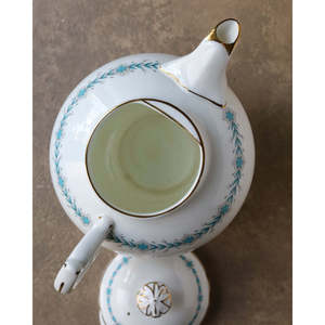 Gabriella P. Coalport Théière en céramique décorée bleu clair Genève 0g - Product Image 2