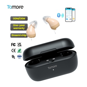 Apparecchio Acustico Digitale CIC Invisibile Mini Dispositivo Intelligente per Anziani con Suono Chiaro e Supporto per Perdita dell'Udito Quotidiana - Product Image 1