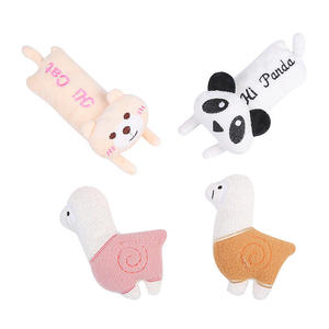 Wholesale Cute <b>Plush</b> Panda Alpaca Modeling Interactive Organic Catnip Chew Toy for <b>Cats</b> <b>Cat</b> Play Toy with Cartoon Animal Design - Product Image 1