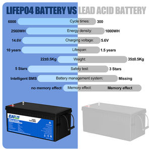 Maßgefertigter 12V 200Ah Lithium LiFePO4 Akku-Pack 12,8V 200Ah 2,56kWh LiFePO4 Batterie - Product Image 6