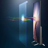 Klare hängende Anti-Blaulicht-Displays chutz platte für 32 40 50 55 60 65 70 75 80 85 Zoll TV-Acryl-Displays chutz filter