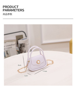 กระเป๋าเยลลี่สีลูกกวาดราคาถูกใหม่ กระเป๋าถือ PVC ขนาดเล็กแบบกำหนดเองสำหรับเด็กผู้หญิง กระเป๋ามินิ กระเป๋าถือผู้หญิง กระเป๋าถือสุภาพสตรี แทนจิง - Product Image 6