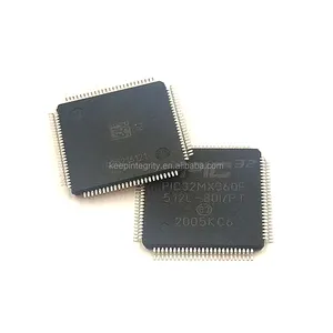 PIC32MX360F512 32-Bit Microcontrollers Mcu 512KB Flash 32KB Chip PIC32MX360F512L-80I/Pt