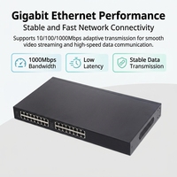 Injecteur PoE Gigabit 16 ports haute puissance 802.3af/at, Hub d'alimentation montable en rack pour réseau CCTV AP