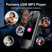 Mini lecteur MP3 sportif avec écran de 1 pouce, carte TF, lecteur de musique numérique portable, Walkman pour étudiants, course à pied, longue autonomie