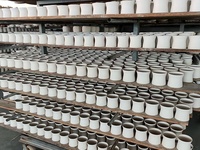 Tasses à Yerba Maté en Porcelaine Mate Glaçurée de Haute Qualité, Personnalisables en Gros, avec Base en Bois
