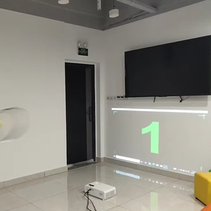 Mur de paddle-tennis interactif, équipement de divertissement <span class=keywords><strong>sportif</strong></span> numérique d'intérieur, jeux temporaires, mur interactif, réponse tactile rapide - Product Image 3