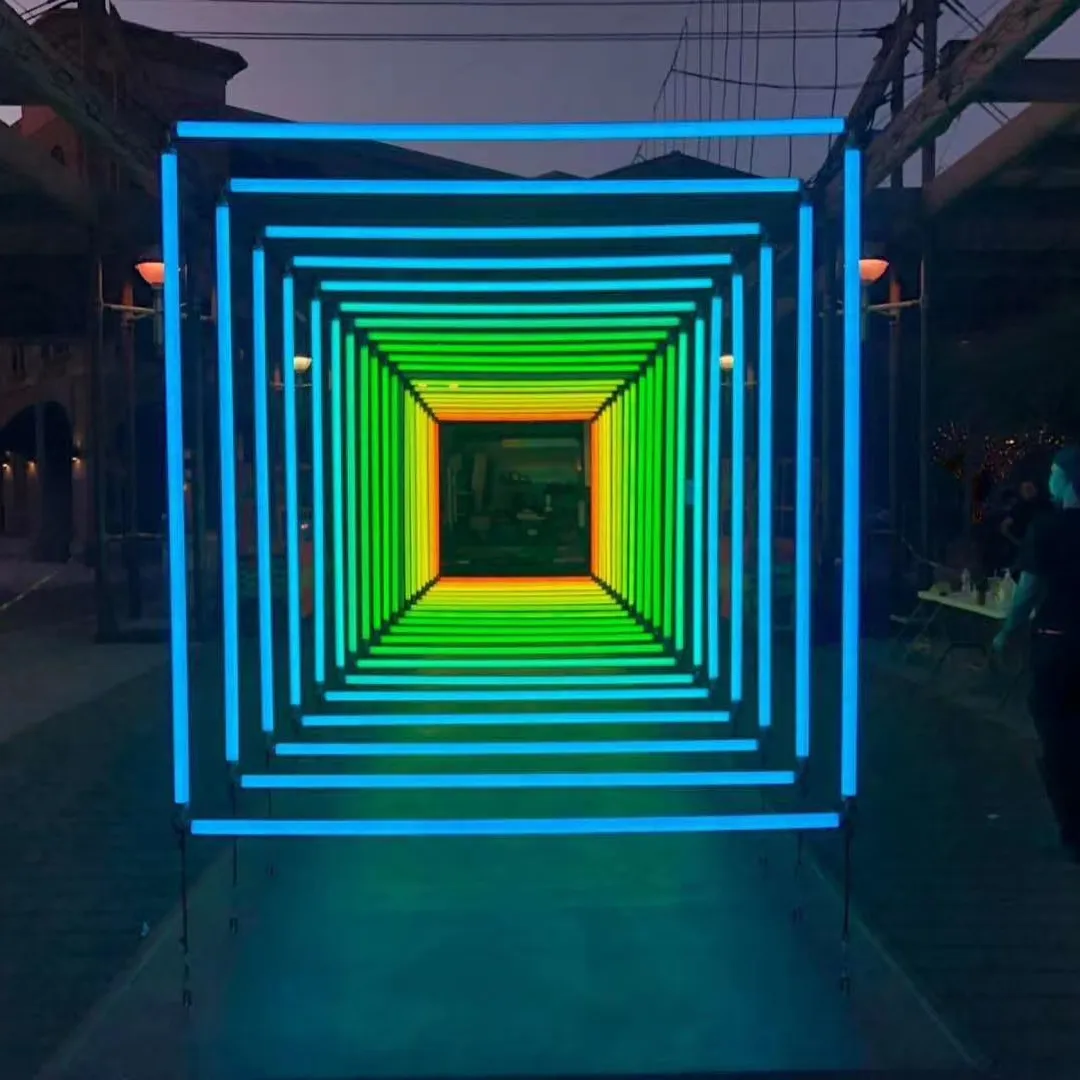 2M Outdoor HA CONDOTTO il tubo UCS1903 RGB 360 gradi luce del tubo per eventi