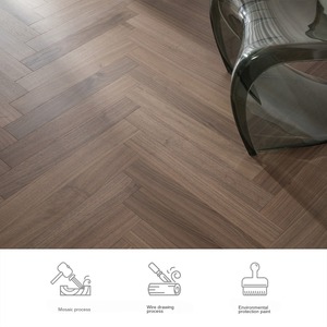 Parquet a spina di pesce, <span class=keywords><strong>rovere</strong></span> <span class=keywords><strong>grigio</strong></span> chiaro, Design moderno di alta qualità per l'arredamento della casa, ecologico e durevole - Product Image 3