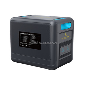 <span class=keywords><strong>Station</strong></span> d'alimentation portable 2400W en PVC, générateur solaire <span class=keywords><strong>de</strong></span> plus <span class=keywords><strong>de</strong></span> 200L <span class=keywords><strong>de</strong></span> capacité, Remaco RCO0303 220V/50Hz pour le camping en plein air, la randonnée - Product Image 3