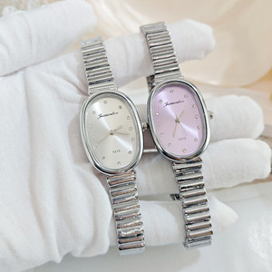 Orologio Analogico al Quarzo Vintage di Lusso per Donne, Cassa Ovale Classica Personalizzata, Orologio da <span class=keywords><strong>Donna</strong></span> per Affari - Product Image 5