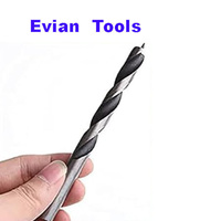 Forets hélicoïdaux Evian en acier à haute teneur en carbone, kit de 3 forets hélicoïdaux de 10 mm pour percer le bois