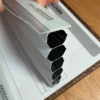 [Solo Tela] Tela de Lujo para Persianas Celulares de Panal Plisadas con Rayas Amarillas y Blancas, Material Resistente al Sol, para Ventanas, ODM OEM