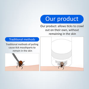 Jer Venda Quente Novo Design OEM & ODM Cat Tick Twister Dog Pet carrapato removedor cartão Tick Remover Caneta - Product Image 4