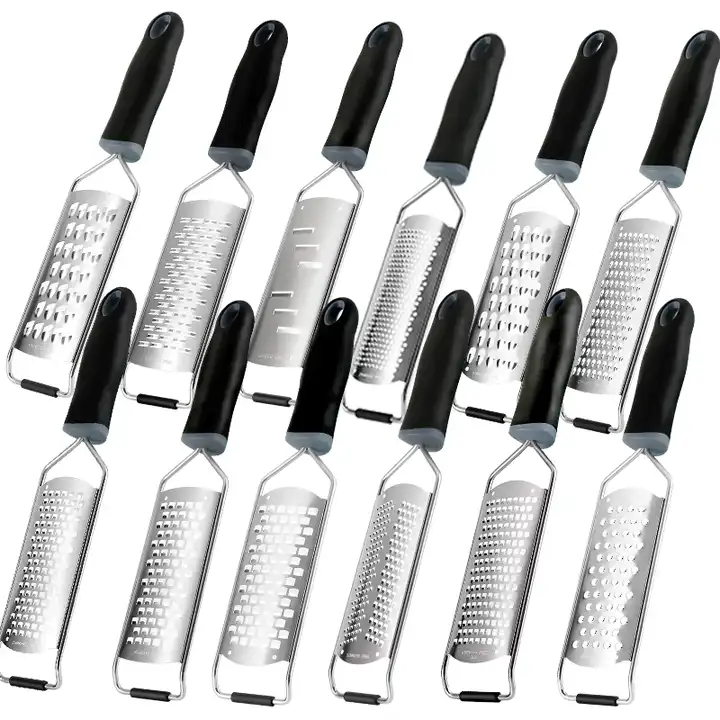 To encounter Set of 5 Cheese Grater, Zester Grater, Stainless