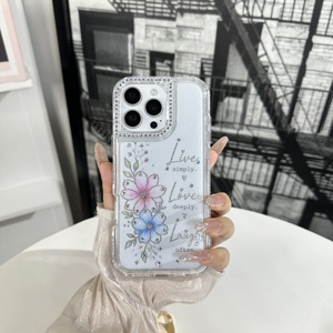 Étui de téléphone portable <span class=keywords><strong>incassable</strong></span> avec impression époxy scintillante et diamants, design magnifique, pour SPARK 50 4G - Product Image 1