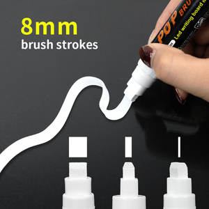 8mm Trắng lỏng phấn bút-nước hòa tan, không độc hại, màu trắng sáng, xóa được Phấn mực cho thủy tinh, Hội đồng quản trị và nhiều hơn nữa - Product Image 3