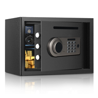 Chuanwei Money Bank Caja DE SEGURIDAD Digital Pequeña Caja fuerte de acero para el hogar
