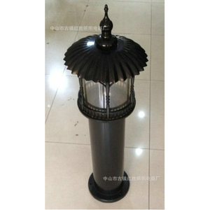 Lampe de jardin en aluminium IP65 avec abat-jour en verre LED pour éclairage extérieur - Product Image 1