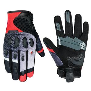 Autres accessoires pour moto, gants de moto ventilés en maille, compatibles avec les écrans tactiles, antidérapants pour l'été - Product Image 3