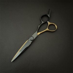 กรรไกรตัดผม Dmx ขนาด 6 นิ้ว กรรไกรซอยผมสแตนเลส ใบมีดคม ด้ามจับขนาดกลาง สำหรับช่างทำผมมืออาชีพ - Product Image 3