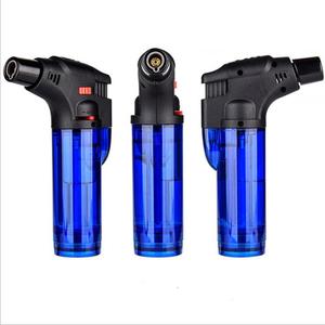 Cổ Điển Nhựa Hàn Ngọn Đuốc Nhẹ Hơn <span class=keywords><strong>Gun</strong></span> Hình Refillable Xách Tay Gas Nhẹ Hơn Cho Thuốc Lá Sử Dụng Máy Bay Phản Lực Ngọn Lửa Thiết Kế Tặng - Product Image 2