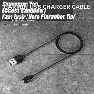Fenix 7 Forerunner <span class=keywords><strong>935</strong></span> câble de charge USB Compatible universel pour <span class=keywords><strong>Garmin</strong></span> Fenix 5/5x/5s montres intelligentes Transmission de données - Product Image 2