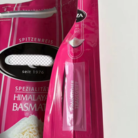 Sachet alimentaire personnalisé imprimé avec fermeture éclair coulissante, résistant à l'humidité, en PET laminé VMPET PE, à fond carré, type stand-up