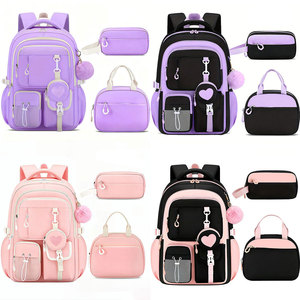 Cross-border New Lightweight and Spacious <b>Backpack</b> with a Cute Design for Girls in Middle and High <b>School</b> - Product Image 6