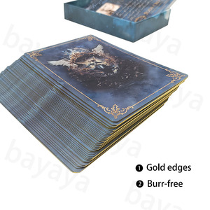 Disfrute de la elegancia atemporal a medida estampado en oro impresiones de tarjetas de oráculo adaptadas para la lectura intuitiva del <span class=keywords><strong>Tarot</strong></span> y los viajes espirituales - Product Image 3
