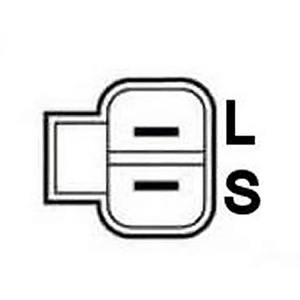 Alternatore compatibile con NISSAN SUNNY II 1.3 Benzina (KW: 44, CV: 60) dal 06-1986 al 10-1988 KUHNER 40163RI NUOVO - Product Image 3