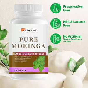 Suplemento Herbal Natural de Alta Pureza OEM, Cápsulas Orgânicas de <span class=keywords><strong>Moringa</strong></span> - Product Image 3