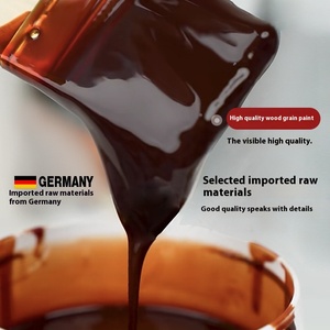 Peinture de réparation de porte en bois de couleur noyer huile de cire de bois noire <span class=keywords><strong>vernis</strong></span> de meubles à base d'eau peinture de motif de bois remis à neuf - Product Image 5