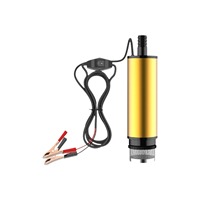 Pompe électrique eau huile 12V 24V 30L/Min pompe diesel portable avec câble pour ravitaillement extérieur