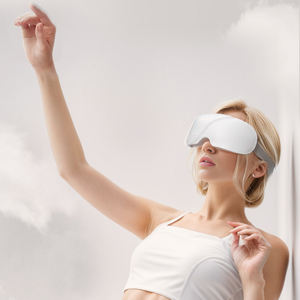 Terapia magnética sem fio Promover a circulação sanguínea Atomizado Calor Comprimir Smart Eyes Care Acupoint Massagem Vapor Eye Massager - Product Image 5