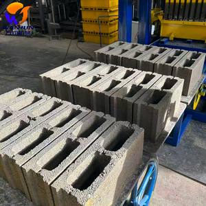 Línea de Producción de Bloques Grandes de Grado Industrial, Trabajo Continuo 24/7 + Produce Ladrillos Huecos/Sólidos/de Pavimento con un Solo Equipo - Product Image 3