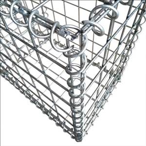 Mur en gabions soudés haute résistance pour la construction, paniers en treillis métallique galvanisé pour la rétention des sols et clôtures <span class=keywords><strong>de</strong></span> sécurité remplis <span class=keywords><strong>de</strong></span> pierres - Product Image 5