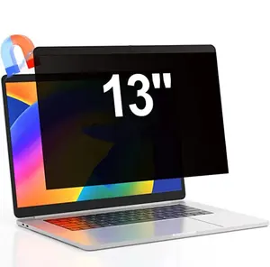 ตัวกรองความเป็นส่วนตัวแบบแม่เหล็ก,สำหรับ Macbook Air 13นิ้วฟิล์มกันการแอบมอง Pet ป้องกันแสงสะท้อนป้องกันหน้าจอแล็ปท็อป