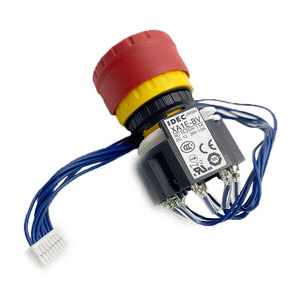 IDEC สวิตช์หยุดฉุกเฉิน Xa1e BV AC 15 250V DC 13 30V สำหรับหุ่นยนต์ Yaskawa Fanuc KUKA ABB KAWASAKI - Product Image 1