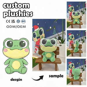 Fabricante de Peluches Personalizados, Mini Gato que Abre la Ojera, Decoración para Cafetería, León de Peluche, Koala Furimach, Peluche con Logotipo Personalizado - Product Image 2
