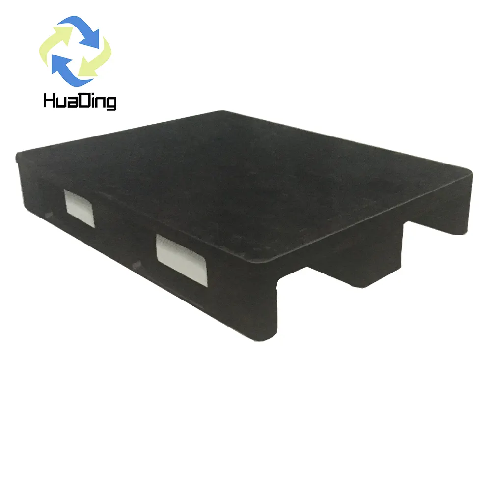 HUADING Pallets Heavy Duty Plastic China Manufacturer Accept Custom 1000*1000 Yes with 7 Steel Tubes Plastic Pallets for Sale 1T