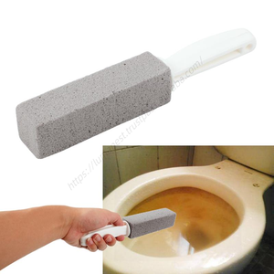 Mayorista O150 Varilla Limpiadora Portátil de Piedra Pómez para Inodoros, Azulejos, Lavabos y Bañeras, Herramienta de Limpieza de 360 Grados con Cepillos - Product Image 1