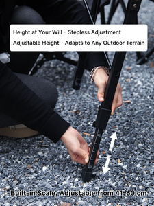 C67 Outdoor Aluminum Alloy Foldable <strong>Storage</strong> Table IGT <strong>Camping</strong> Equipment with Lifting Module <strong>Unit</strong> for Kitchen &amp; Dining - Product Image 4