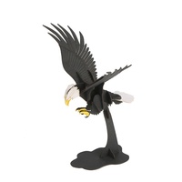 Puzzle en carton 3D Aigle, assemblage DIY, modèle d'animal pour cadeaux, papeterie et jouets