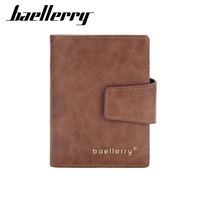 Dompet Pria Baellerry Slim Otomatis Minimalis Aluminium Anti-RFID Pop Up Wallet Kulit Custom Tempat Kartu