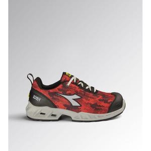 Chaussure de sécurité Diadora Shark Stable Impact Low, embout en acier, antidérapante, pour homme, gris et noir - Product Image 1