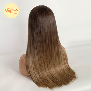 Perruque médicale en silicone de qualité supérieure pour cheveux européens, couleur claire, antidérapante, ajustable, extensions de cheveux humains avec dessus en soie, perruque médicale - Product Image 1