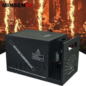 MINSENFX SF-180, Cabeza Móvil DMX, Lanzallamas, Proyector, Equipo de DJ, Efecto de <span class=keywords><strong>Fuego</strong></span> para Escenario, Máquina de Efectos Especiales con <span class=keywords><strong>Hielo</strong></span> Seco - Product Image 5
